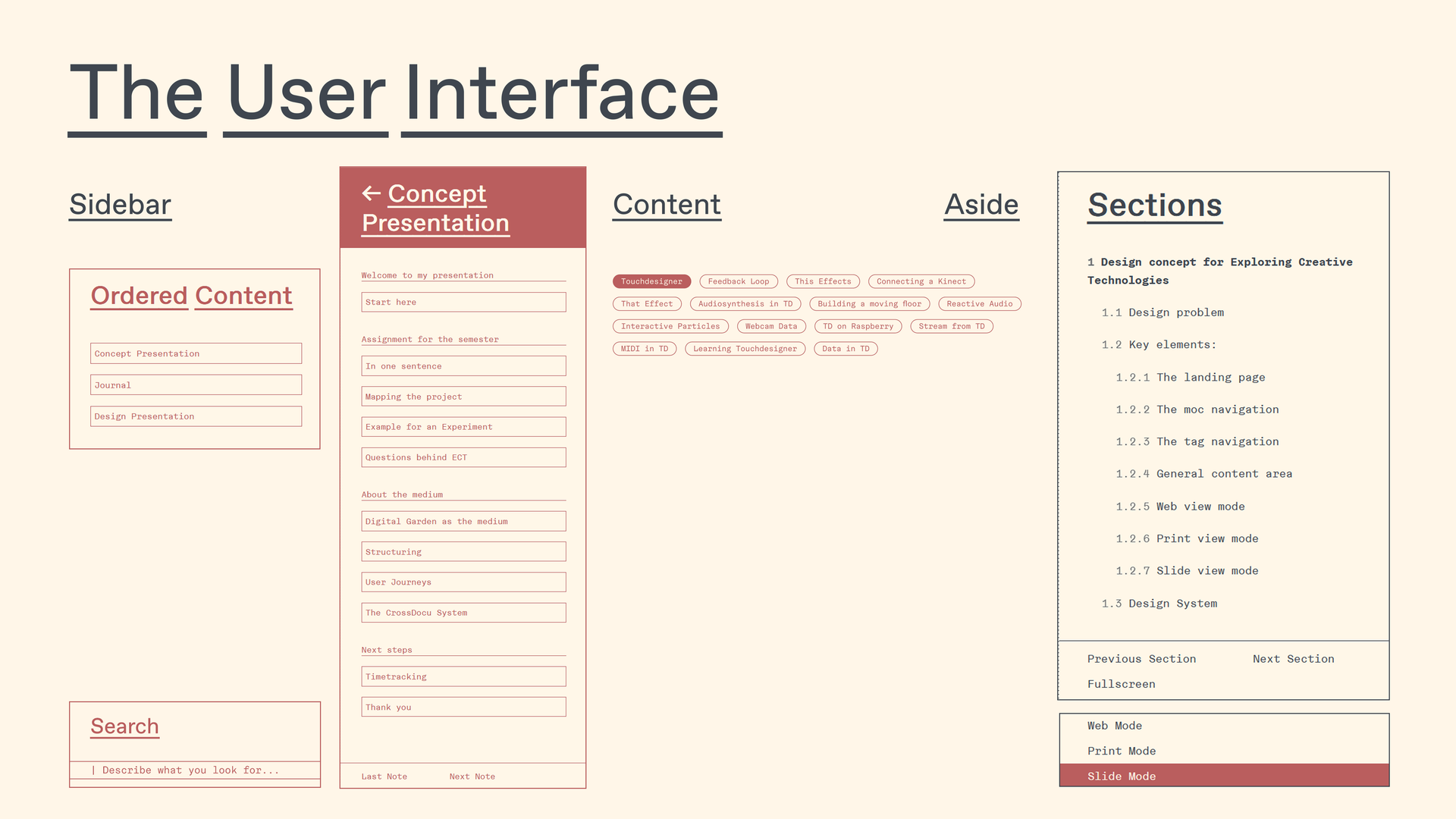 User Interface Design